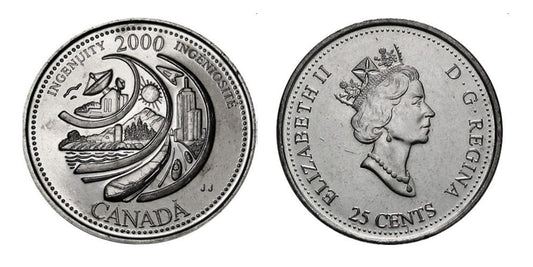 Kanada 25 c Ingenuity 2000