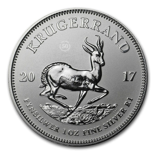RPA 1 rand Krugerrand Springbok 2017 1 Oz Ag.999