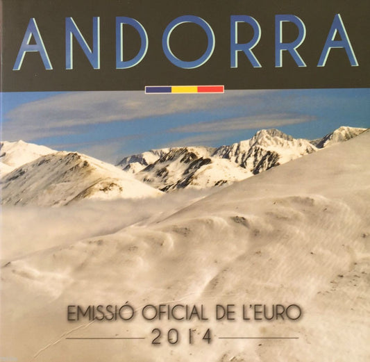 Euro set Andora zestaw menniczy x 8 2014