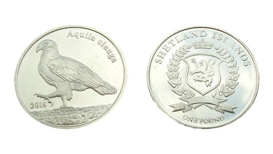 Szetlandy 1 Funt Orlik grubodzioby 2018