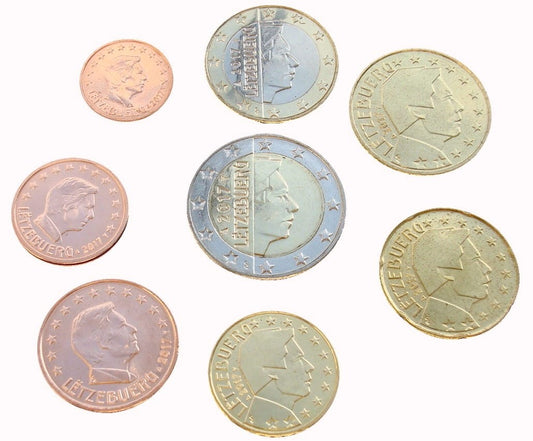 Euro set Luksemburg zestaw menniczy x 8 2017