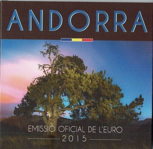 Euro set Andora zestaw menniczy x 8 2015