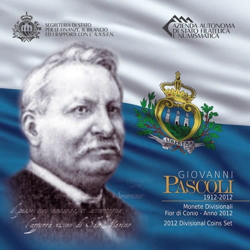 KMS SAN MARINO zestaw menniczy x9 2012