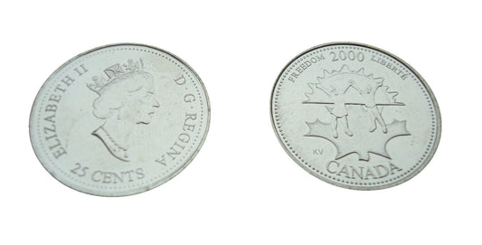 Kanada 25 c Freedom 2000