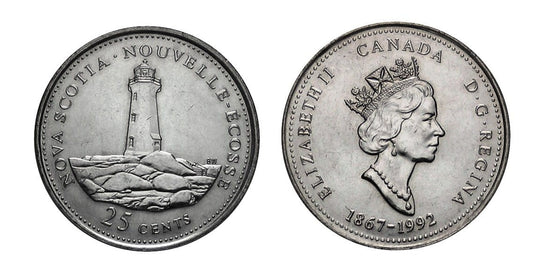 Kanada 25 c Nova Scotia 1992