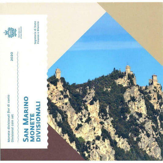 KMS SAN MARINO zestaw menniczy x8 2020