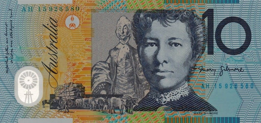 Australia 10 dolarów Mary Gillmore 2015 P-58h