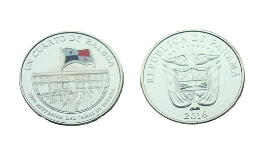 Panama 1/4 balboa Rewers kanału 2016 nr 3