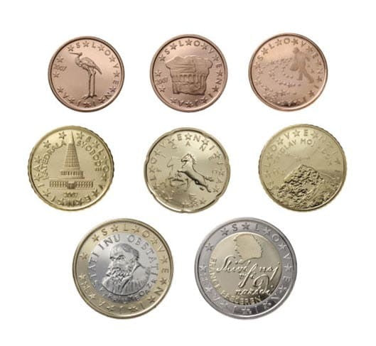 Euro set Słowenia x 8 zestaw menniczy 2007