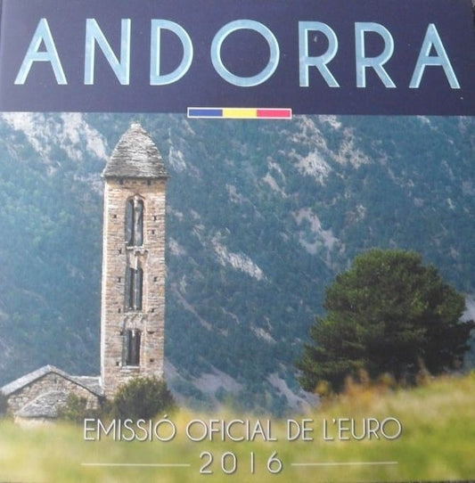 Euro set Andora zestaw menniczy x 8 2016