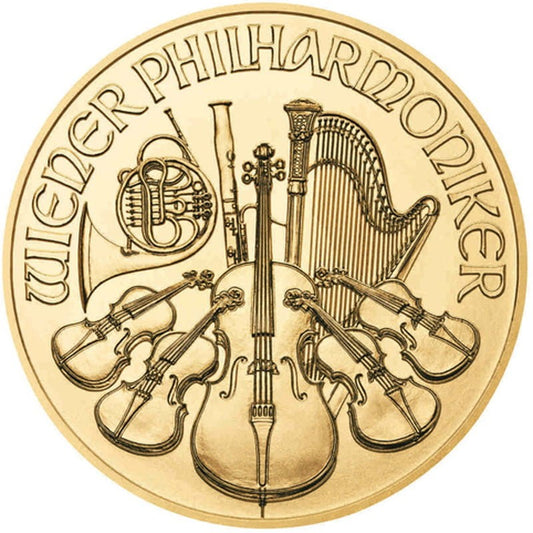 Austria 2022- Wiener Philharmoniker Au999.9 1/25oz