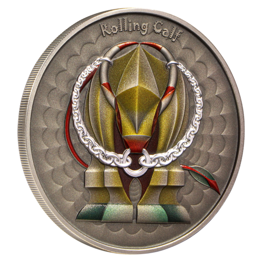 Niue 2$ World of Cryptids - Rolling Calf Ag999 1 oz 2023