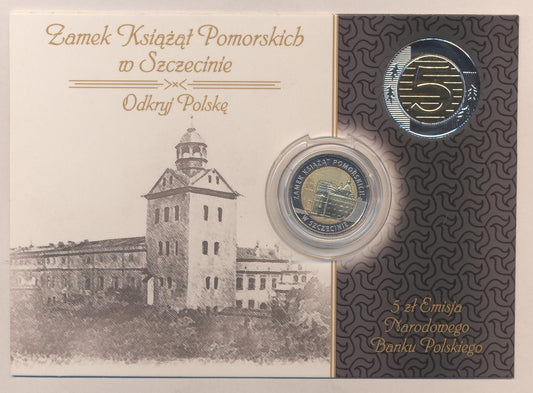 Blister Zamek Książąt Pomorskich 2016 nr 6 +kapsel