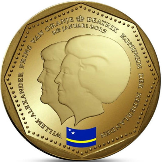 Antyle Curacao 5 guldenów Alexander 2013