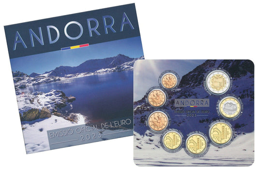 Euro set Andora zestaw menniczy x 8 2023