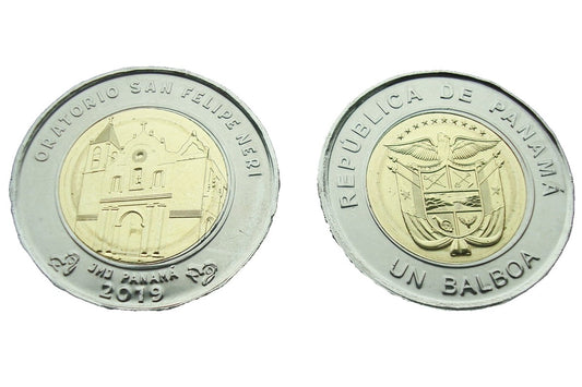 Panama 1 balboa Oratorium Św. Filipa 2019 nr3