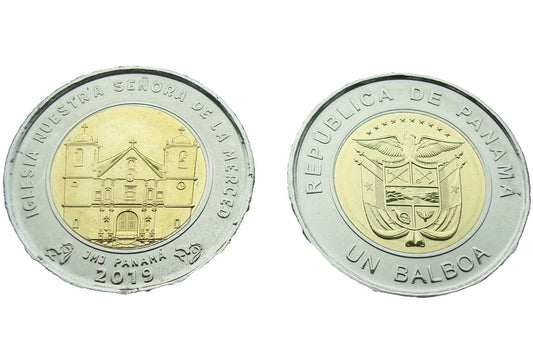 Panama 1 balboa kościół Miłosierdzia 2019 nr2