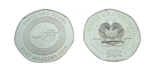 Papua Nowa Gwinea 50 toea Port Moresby 2018
