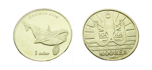 Polinezja francuska 1 $ Orka 2019