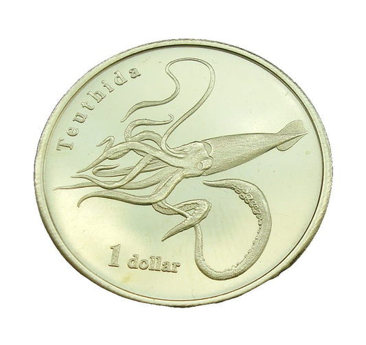 Polinezja francuska 1 $ Kałamarnica 2021