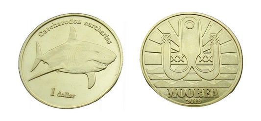 Polinezja francuska 1 $ Rekin 2019