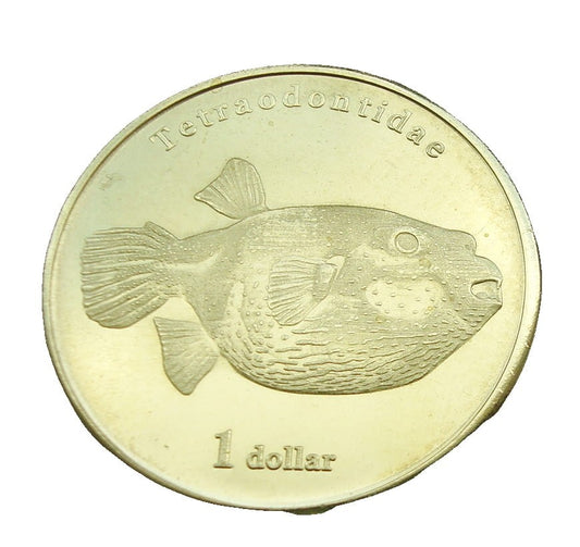 Polinezja francuska 1 $ Rozdymka 2021