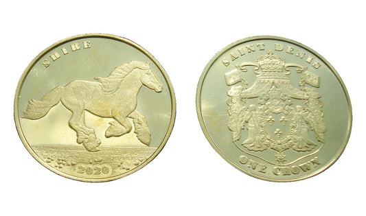 Reunion Saint Denis 1 crown Koń Shire 2020