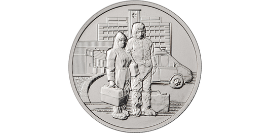 Rosja 25 rubli Medycy 2020