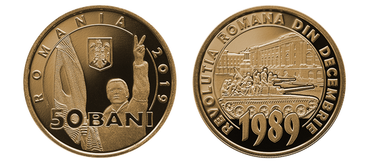 Rumunia 50 bani 30 lat Rewolucji 2019