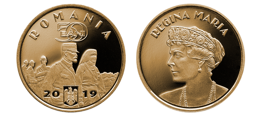 Rumunia 50 bani Królowa Maria I 2019