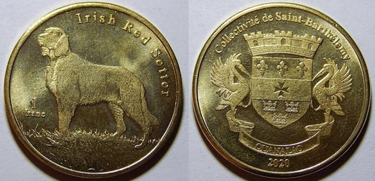 Saint Barthelemy 1 fr Pies Setter  2020