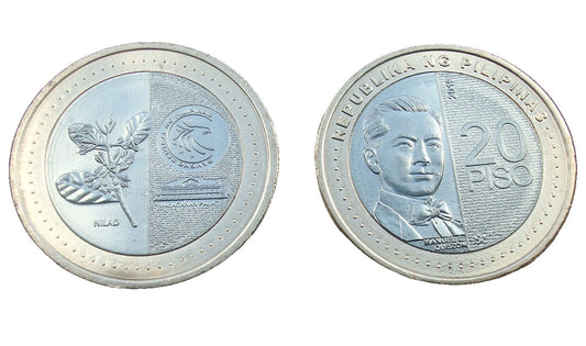 Filipiny 20 piso Kwiat Nilad 2019