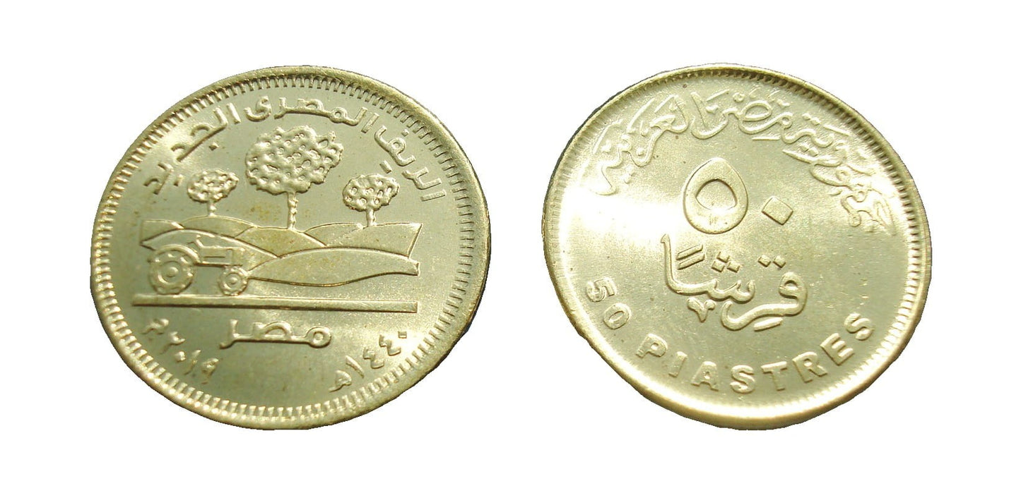 Egipt 50 piastrów Pejzaż 2019