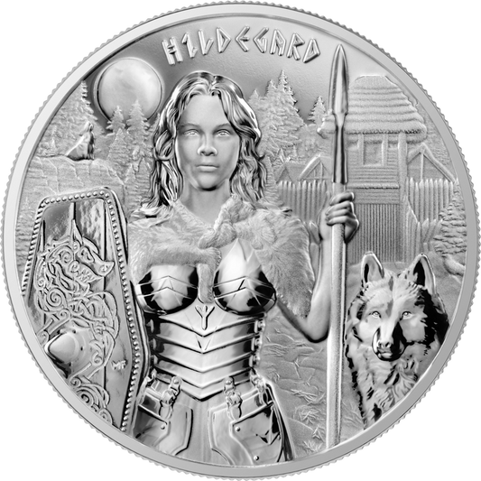 Germania 5m Valkirie - Hildegarda 2022 1 Oz Ag.999