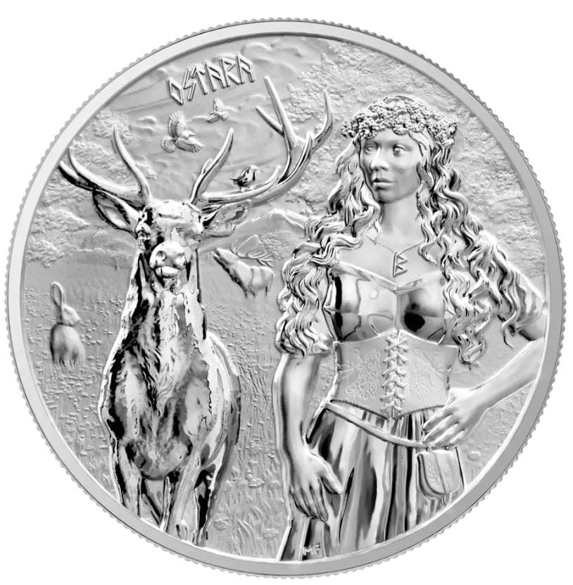 Germania 5m Valkirie - Ostara 2023 1 Oz Ag.999