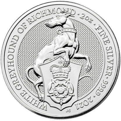 Wielka Brytania 5 f Bestie Biały Chart 2 Oz 2021